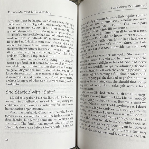 Excuse Me, Your Life is Waiting: The Astonishing Power of Feelings Lynn Grabhorn - Picture 8 of 16